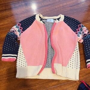 Hanna Andersson fair isle sweater. Size 90/3t